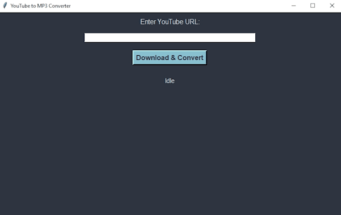 make an app to convert your youtube videos to  mp3 audio