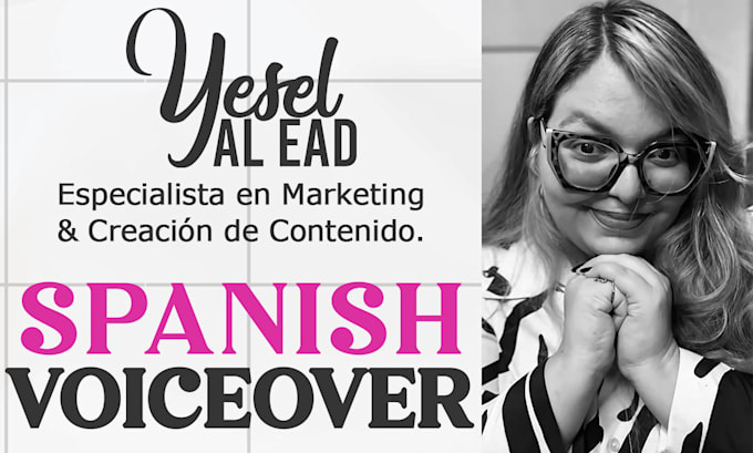 record a professional spanish female voice over