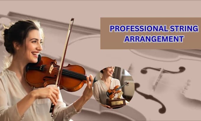 record a lush string section or string quartet arrangement for your cinematic
