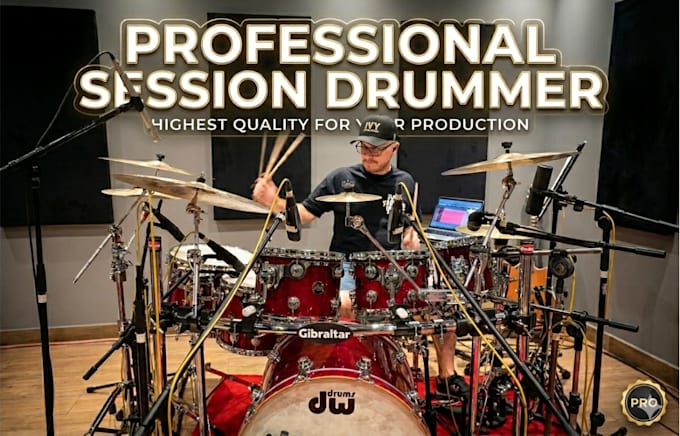 record professional live drums for your song