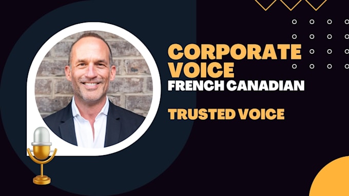 record a professional french canadian corporate voice over