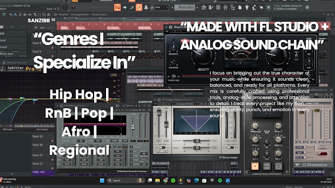 give your track a clean professional sound