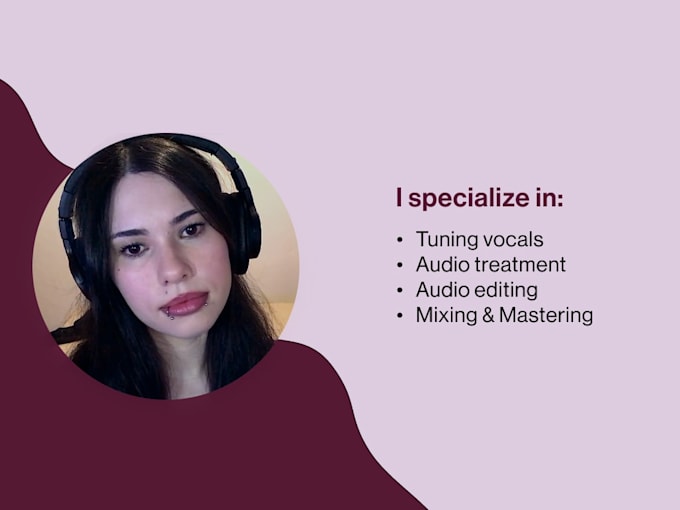professionally clean, edit and master your audio