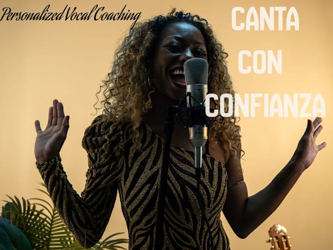 be your vocal coach and help you improve your singing voice
