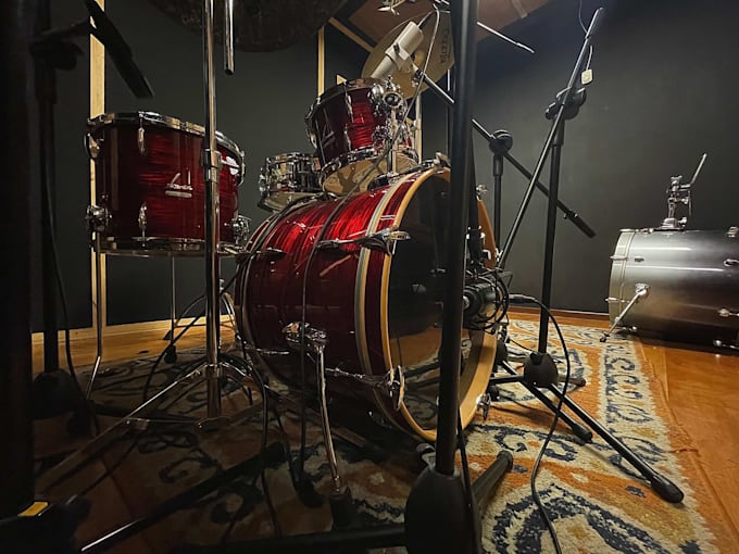 record soulful live hip hop and neo soul drums for you track