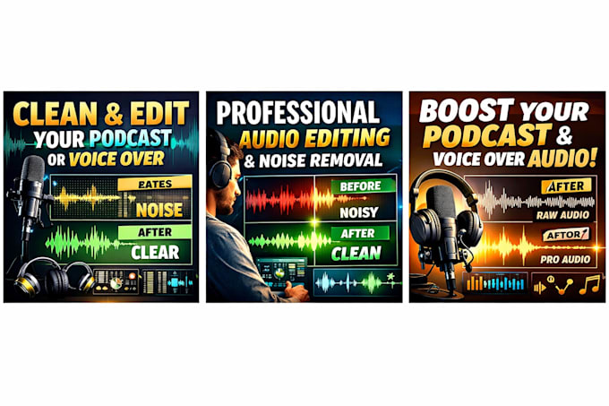 clean and enhance your audio professionally