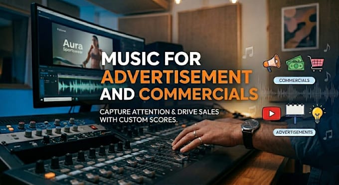 creat original music for your advertisement or commercial