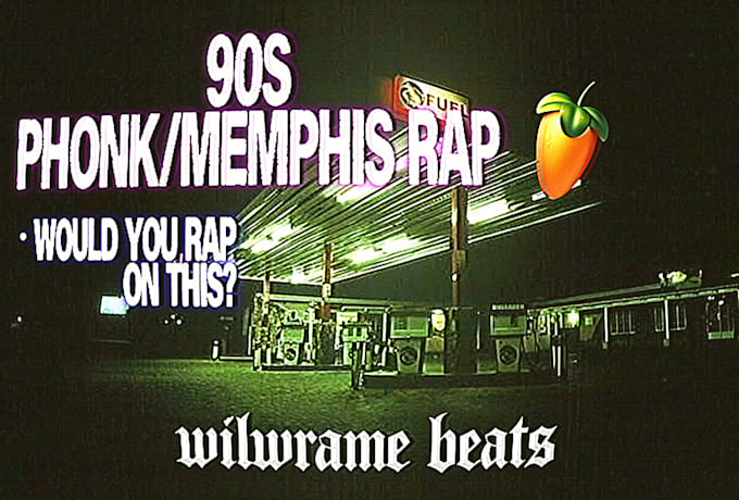 produce a dark memphis rap beat for you