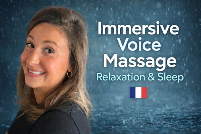 create a calming guided meditation with a soft female voice