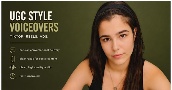produce a professional standard british female voiceover