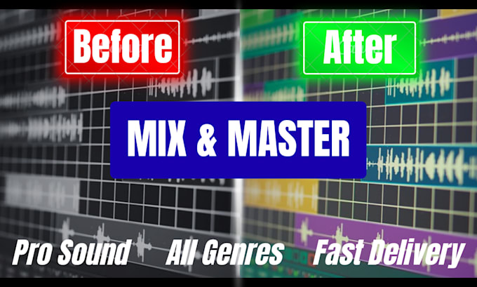 professionally mix and master your song