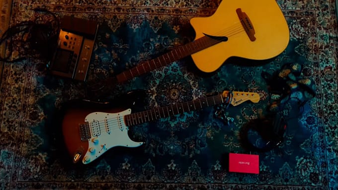 write and record professional indie guitar riffs or solos