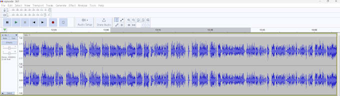 clean and enhance your voice over audio professionally