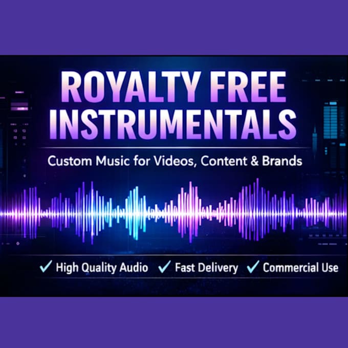 create royalty free instrumentals and custom jingles