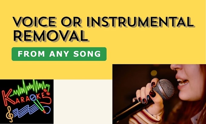 remove vocals or instruments from any song