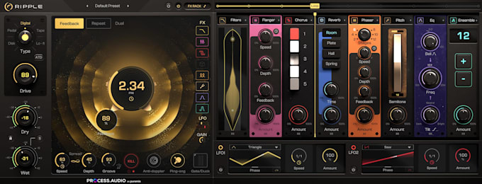 develop custom vst3 au audio plugin using juce cpp for mac and windows