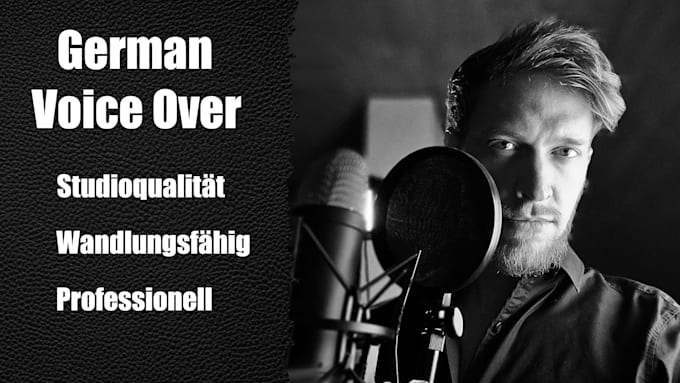 record a professional german voice over