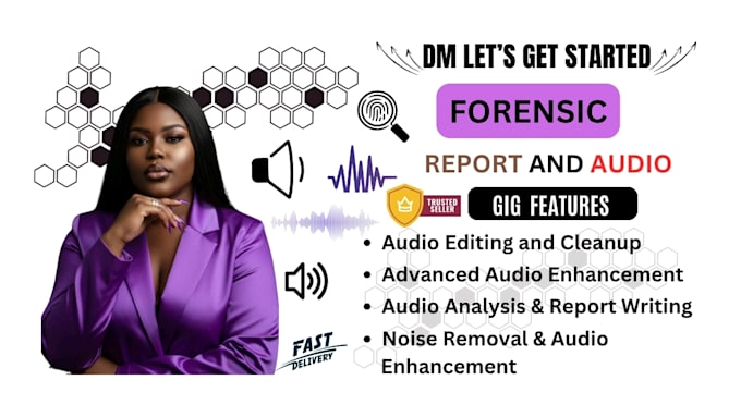 do forensic audio editing, audio cleanup and enhancement