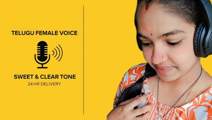telugu female voice over for your business videos and ads