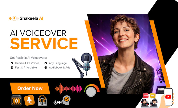 create realistic ai voiceovers