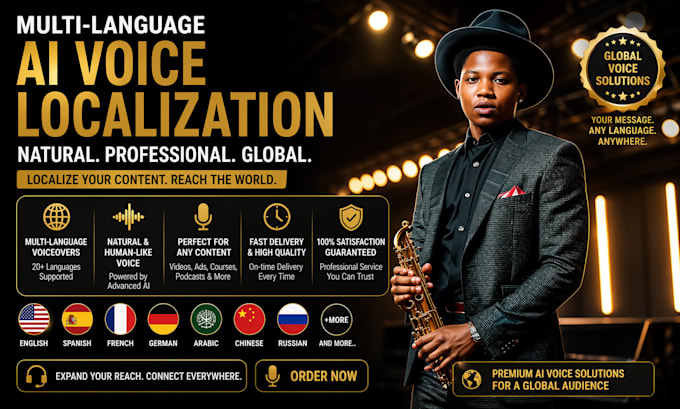 create multi language ai voice localization for your content