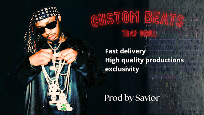 do a custom trap beat