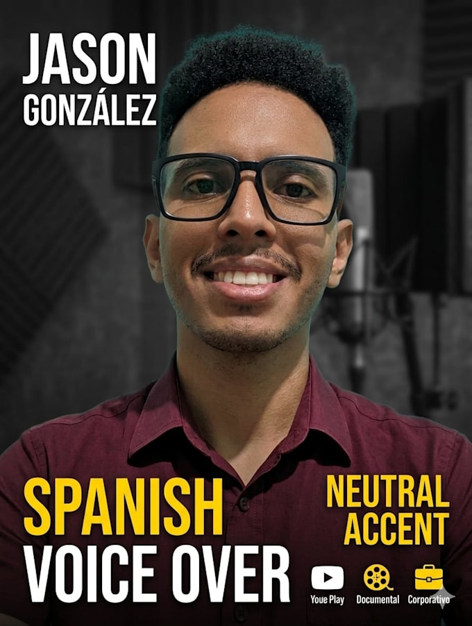 record a professional neutral spanish voice over