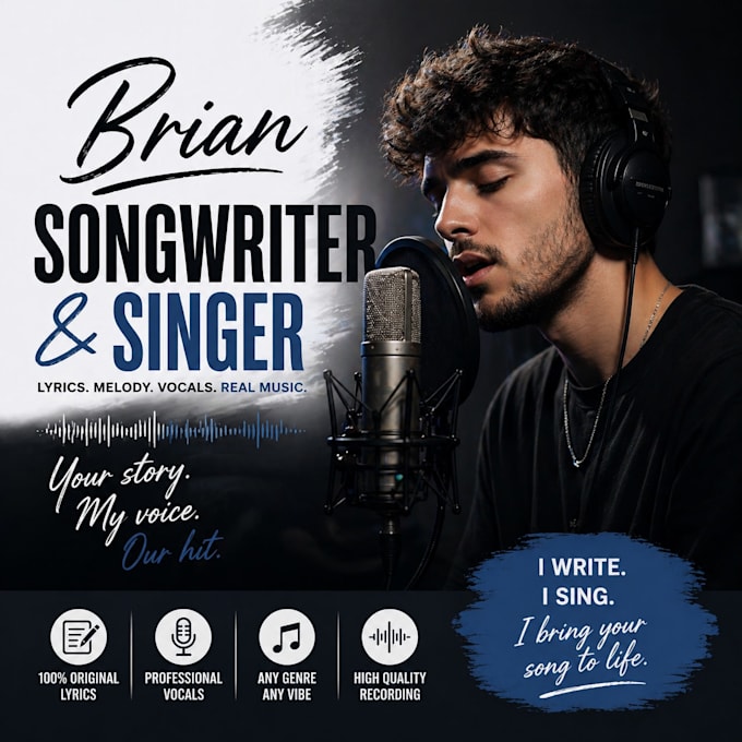 write and sing a full original song with lyrics and melody