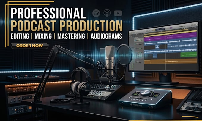 do professional audio editing and podcast production
