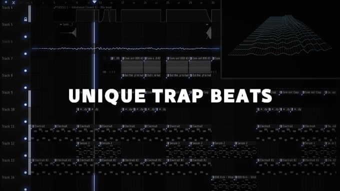 produce atmospheric, psychedelic, experimental trap beats