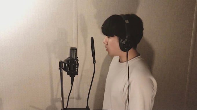 record natural korean voice over in studio quality
