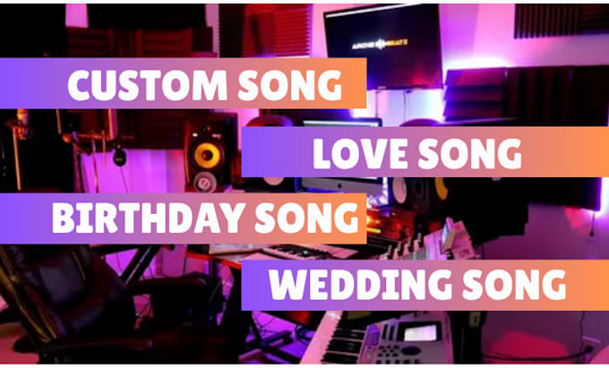 create a personalised birthday or anniversary song with custom lyrics