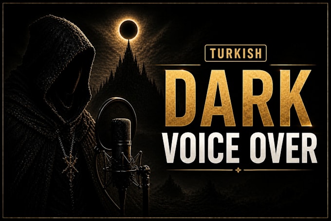 record turkish dark cinematic voice overs