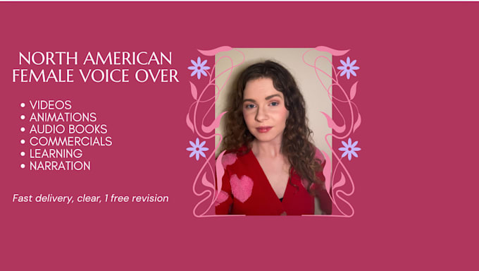 record north american female voice over