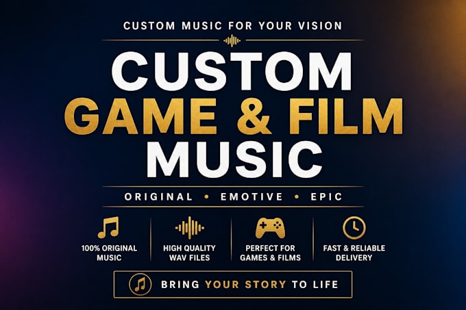 compose custom music for your video game