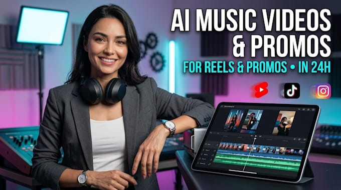 create cinematic ai music videos and short promos in 24h