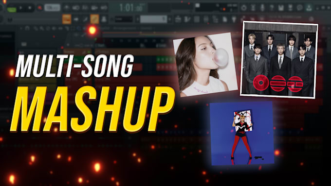 create insane mashups or music edits using 2 or more songs without ai