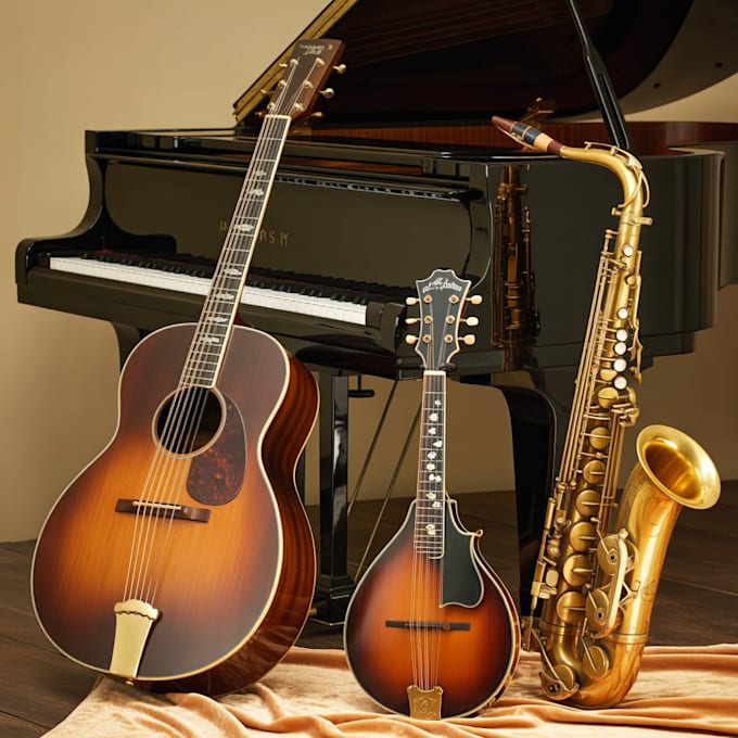record high quality live instrument tracks for your song
