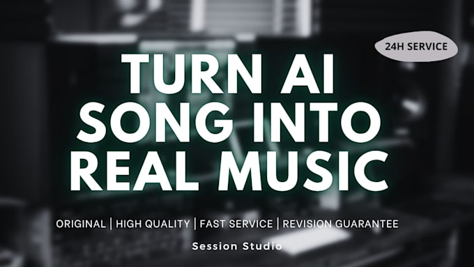 recreate your ai generated song into real music
