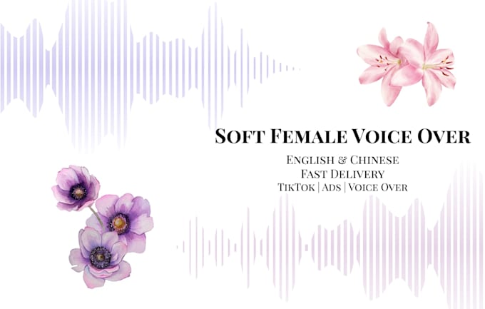record a female voice over