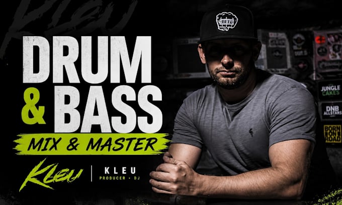 professionally mix and master drum and bass tracks