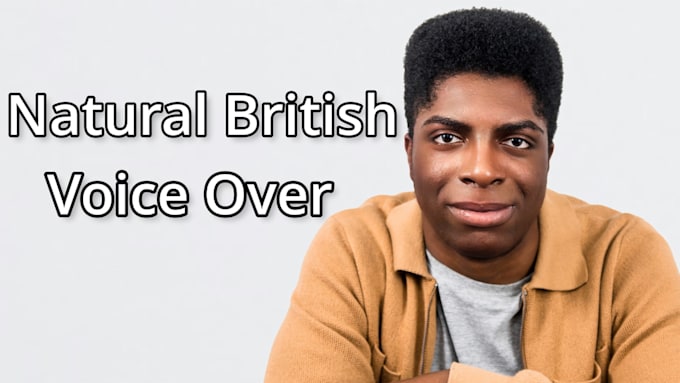 record a natural UK voice over for your video
