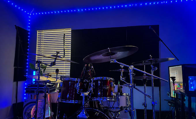 be your session drummer and record live drums for your song