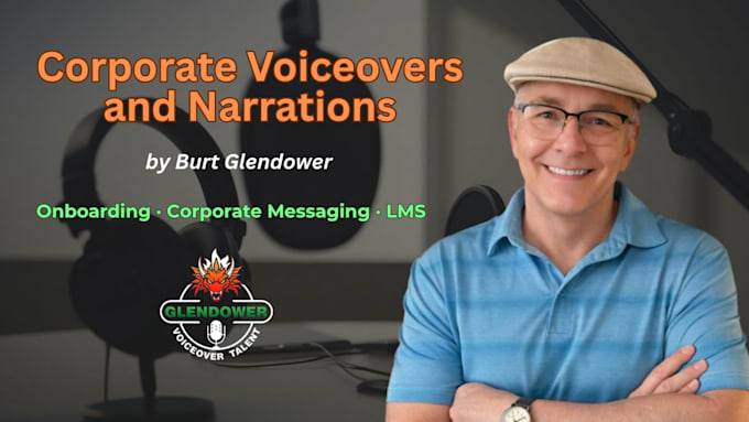 record professional corporate narrations and training voiceovers