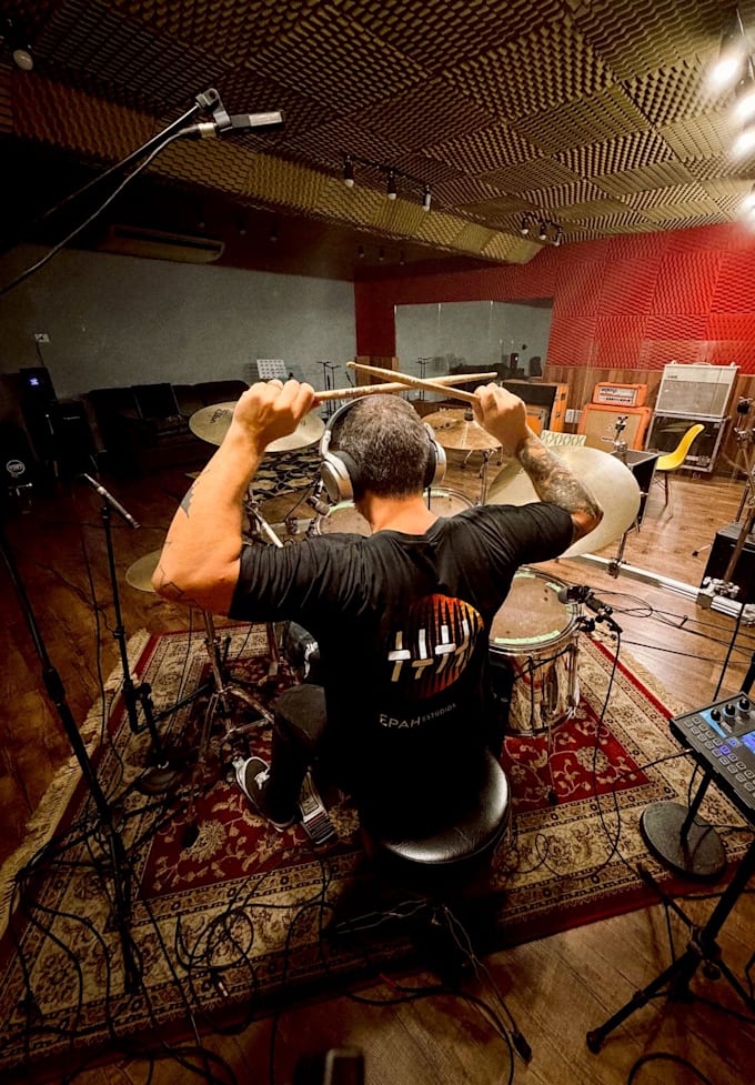 record studio quality live drums for your music