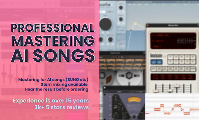 do real professional mastering for your ai song