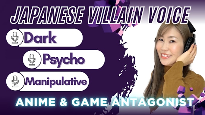 female villain voice acting