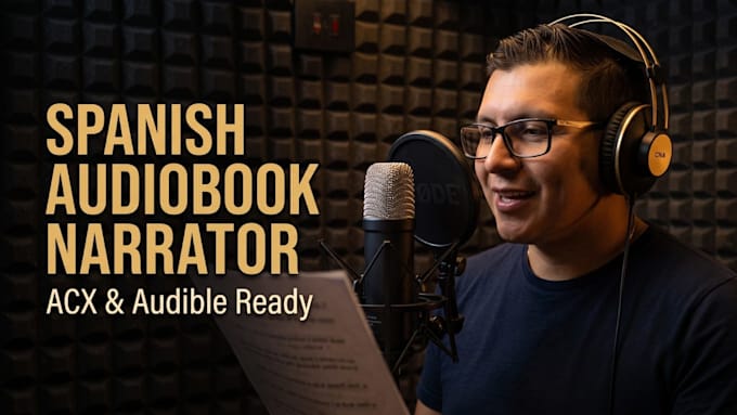 narrate your spanish audiobook for acx and audible