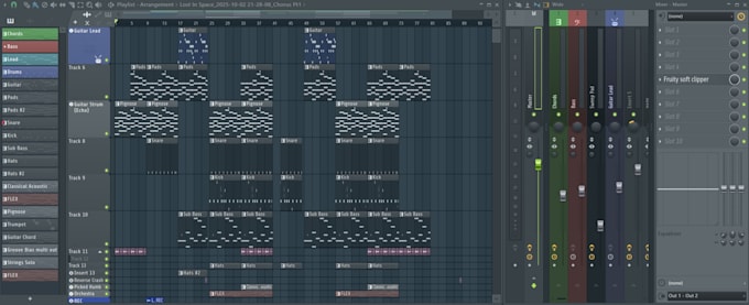 compose music and backing tracks