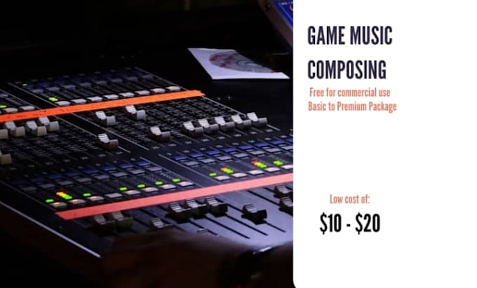 compose original video game ost music